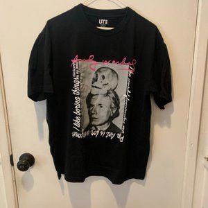 Uniqlo x Andy Warhol Men's T-Shirt Size L